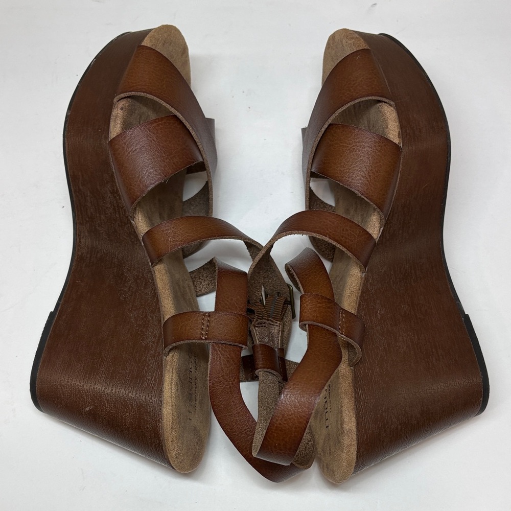 Maurices Brown Women's Wedge Sandals - Picture 10 of 12